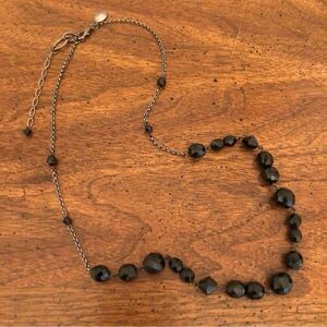 White House Black Market | Glass Faceted Bead Necklace | 24” Adjustable